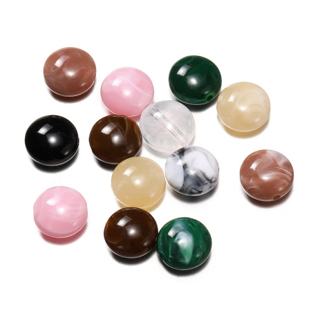 1 Sachet De Perles Acryliques Rondes Pour Bijoux 2
