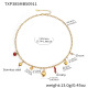 TXP385-Collier DIY en or 40+5 cm 
