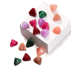 1 Sachet De Perles Acryliques Triangulaires Diy h5 Image3