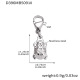 D396-Pendentif en acier Image22