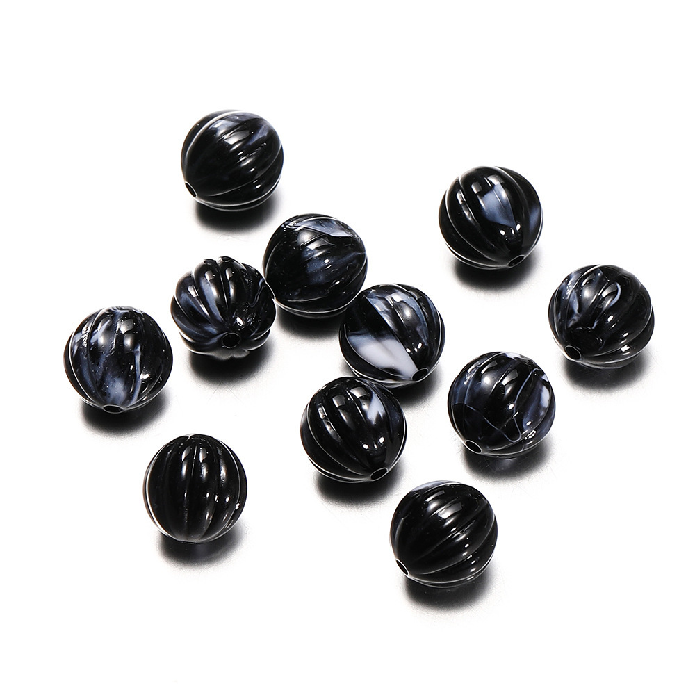 1 Sachet De Perles Acryliques Rondes Diy Pour Bijoux 