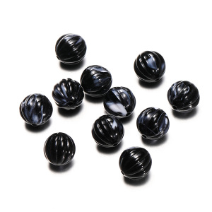 1 Sachet De Perles Acryliques Rondes Diy Pour Bijoux h5 