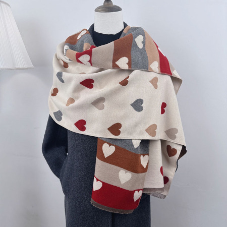 1 écharpe d'hiver Sweet Heart