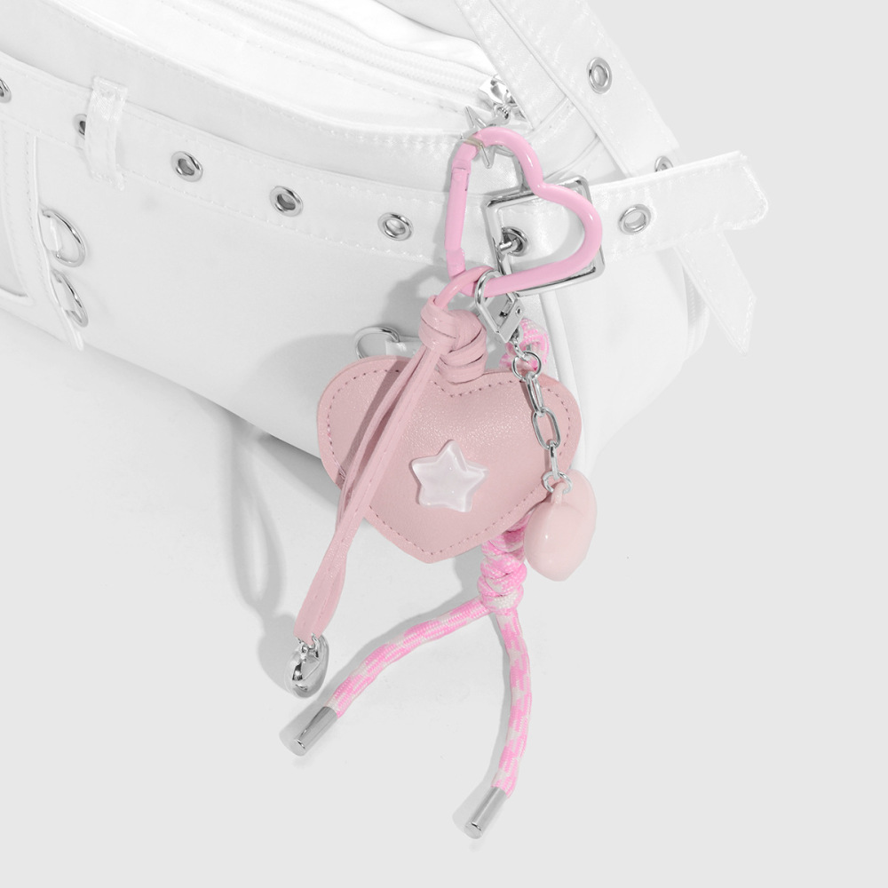 1 Pièce Sweet Heart Star Charm De Sac En Cuir h5Image4