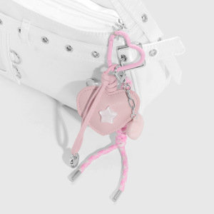 1 Pièce Sweet Heart Star Charm De Sac En Cuir h5 Image4