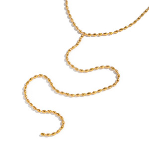 Collier Pendentif En Perles À Pompon En Forme De Y, 1 Pièce h5 Image5