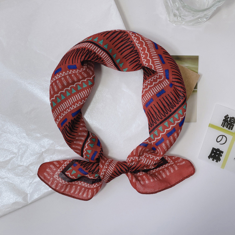 Bandana En Coton À Motif Cachemire Rétro 1 Pièce Image2