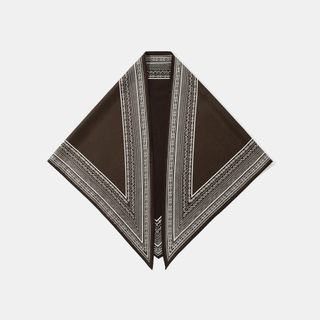 Bandana simple en rayonne à fleurs de cajou pour femme, 1 pièce