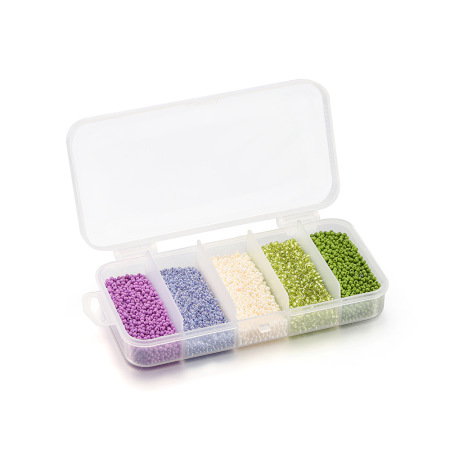 1 Ensemble De Perles Acryliques Colorées Pour Bijoux Diy 2