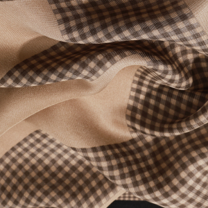 Bandana Quotidien En Rayonne À Carreaux Pour Femme, 1 Pièce h5 Image5