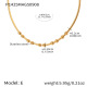 Collier en or  40+5 cm Image6