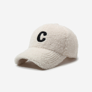 1 Casquette De Baseball Décontractée En Peluche Avec Lettres h5 Image2