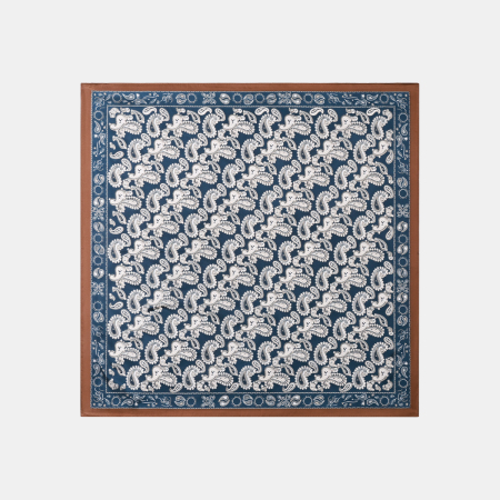 Bandana rétro en rayonne à fleurs de cajou pour femme, 1 pièce