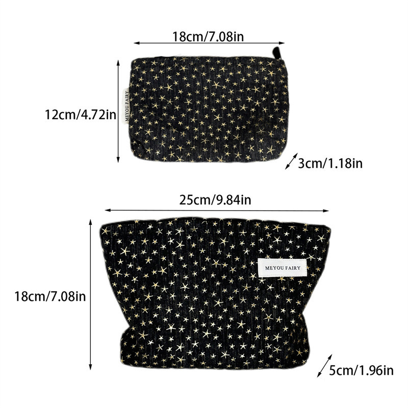 Trousse De Maquillage Pour Femme, 1 Pièce, Série Simple, Style Décontracté, Style Star h5Image4