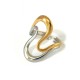 Couleur or et argent/Taille unique/Style de bague 2 Image2