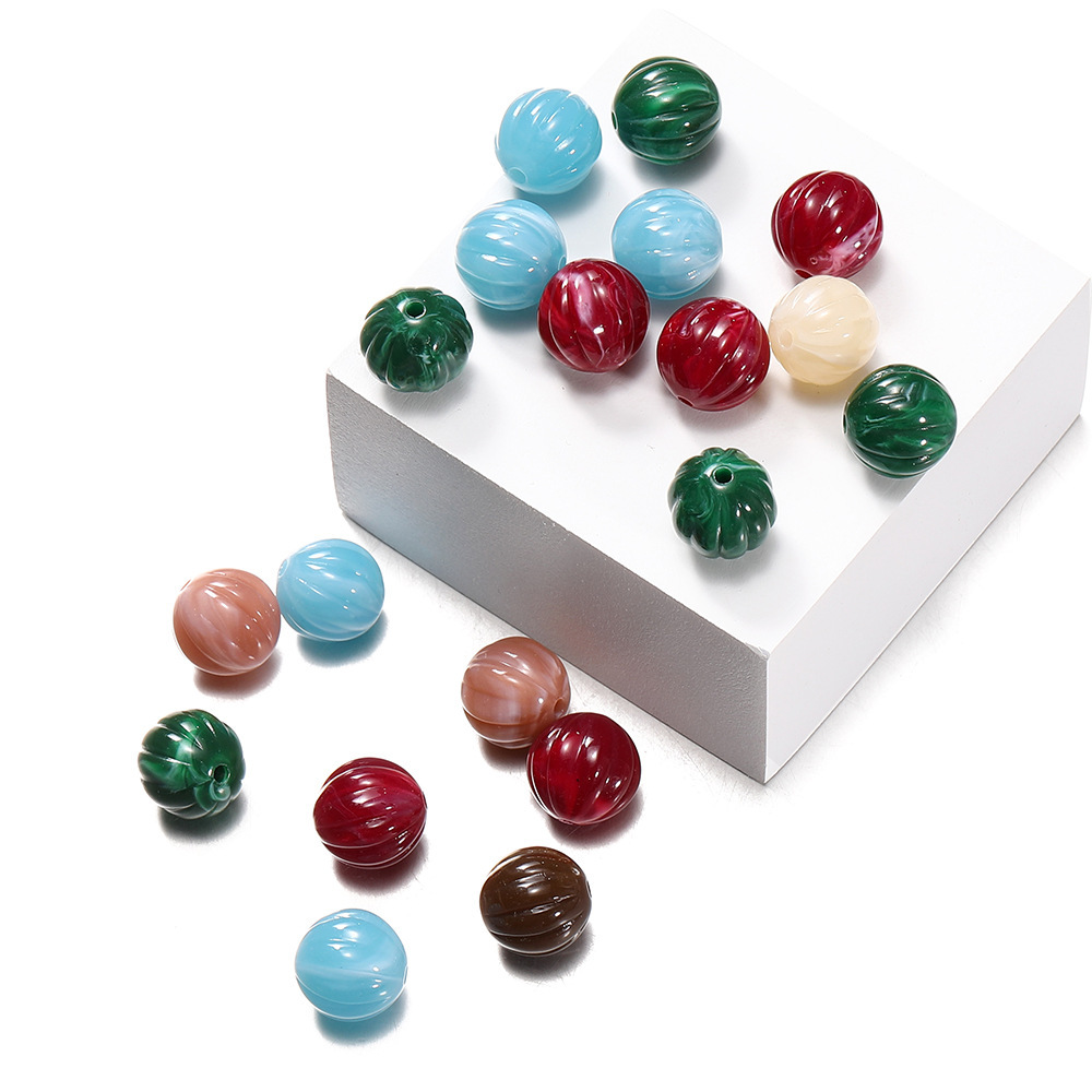 1 Sachet De Perles Acryliques Rondes Diy Pour Bijoux Image3