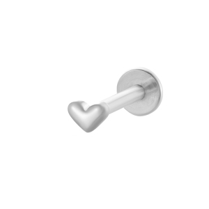 Boucles D'Oreilles Percées En Forme De Cœur Et De Papillon Pour Femme, En Alliage De Titane, Couleur Or Et Zircone h5 
