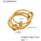 Bague multicouche géométrique en or A313 Image9