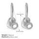Boucles d'oreilles en argent Image2