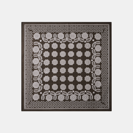 Bandana classique en rayonne à fleurs pour femme, 1 pièce