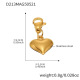 Pendentif cœur doré 4 pièces Image6