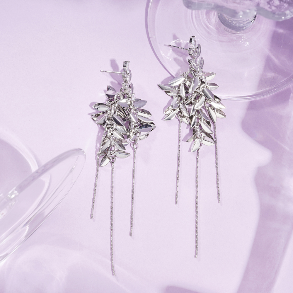1 Paire De Boucles D'Oreilles Festives À Pompons En Cuivre Image3
