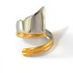 Couleur or et argent/Taille unique/Style de bague 3 Image3