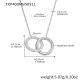 Collier double anneau en acier TXP400 43+5 cm Image2
