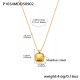 P1054-Collier en or 40+5cm 