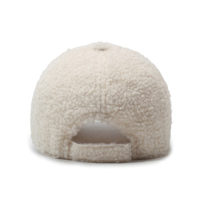 1 Casquette De Baseball Décontractée En Peluche Avec Lettres h5 Image4