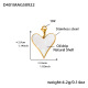 D401-Pendentif cœur doré Image9