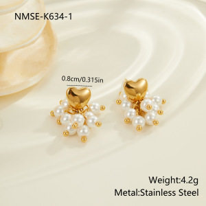 1 Paire De Boucles D'Oreilles Pendantes Rétro En Acier Inoxydable Imperméables Pour Femmes h5