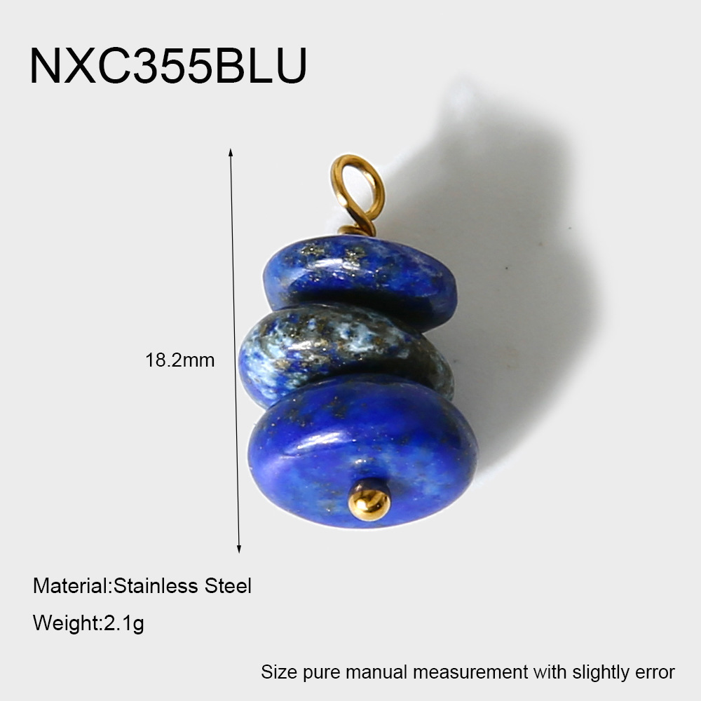 Pendentif Diy En Pierre Naturelle De Forme Irrégulière (1 Pièce) 