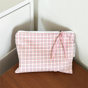 1 Trousse De Maquillage Pour Femme, Motif Cœur Et Pois h5 