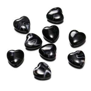 1 Sachet De Perles Acryliques En Forme De Cœur À Faire Soi-Même h5
