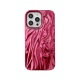 Galvanoplastie plissée tridimensionnelle rouge/iPhone 17 Image9