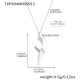 TXP404-Collier géométrique en acier 40+5 cm Image3
