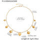 P1100-Collier DIY en or 41+5cm 