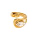 Couleur or/Taille unique/Style de bague 3 Image3