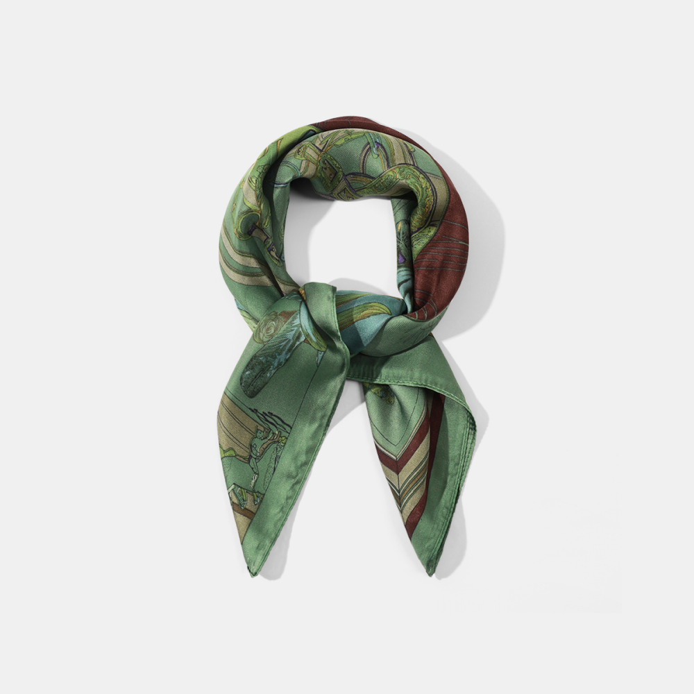 Bandana Vintage En Rayonne Pour Femme, 1 Pièce Image3