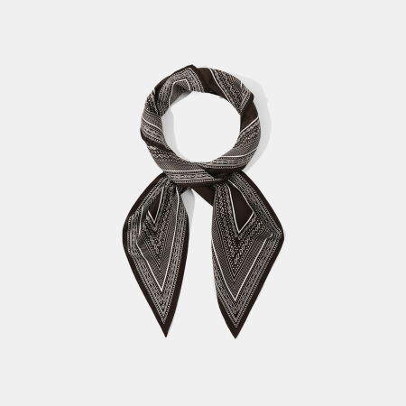 Bandana simple en rayonne à fleurs de cajou pour femme, 1 pièce 2
