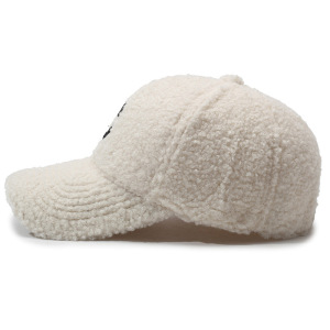 1 Casquette De Baseball Décontractée En Peluche Avec Lettres h5 Image3