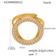 Bague en or et zircon A330-B Image3