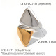 Couleur or et argent/Taille unique/Style de bague 3 Image3