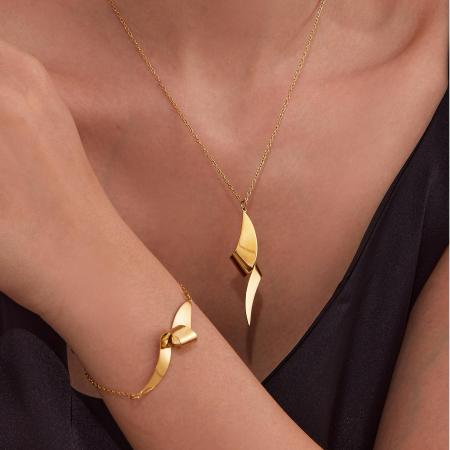 Ensembles de bijoux pour femmes en acier inoxydable imperméable, couleurs or et argent, au style minimaliste