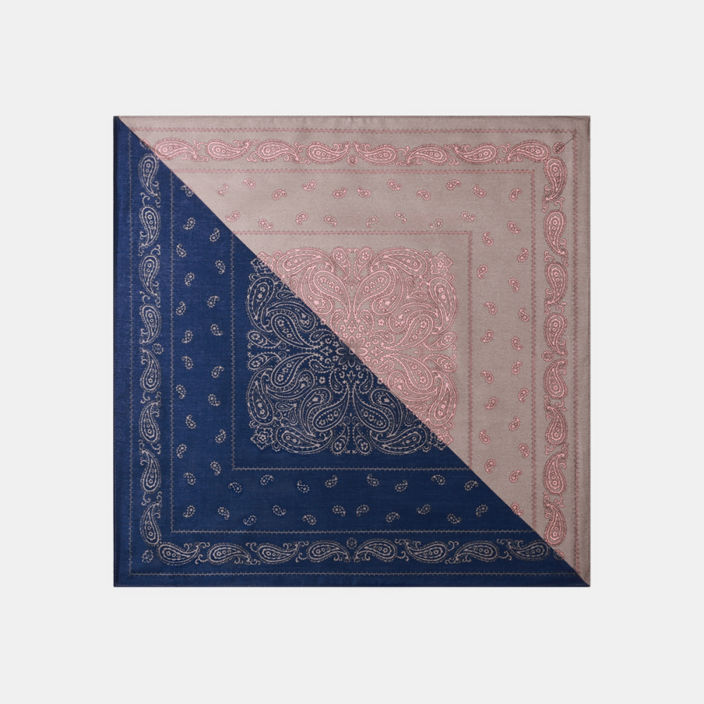Bandana Tendance En Rayonne À Fleurs De Cajou Pour Femme, 1 Pièce 