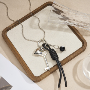 1 Collier Long En Corde Avec Un Animal Mignon h5 Image5