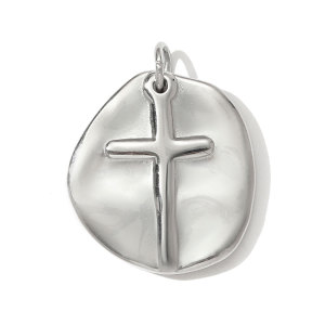 Pendentif Femme En Acier Inoxydable Étanche, Magnifique, En Forme D'Ange (1 Pièce) h5 
