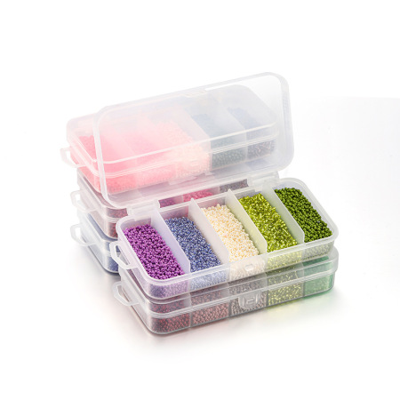 1 Ensemble De Perles Acryliques Colorées Pour Bijoux Diy
