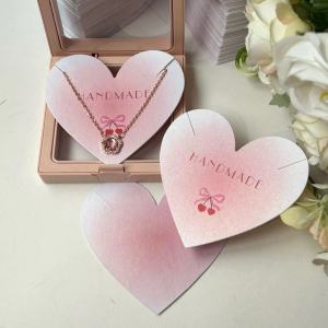 Cartes D'Emballage De Bijoux Avec Logo Personnalisé Disponible h5 Image2